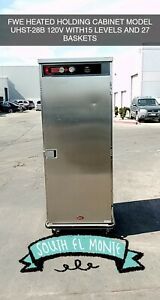 FWE Heated Holding Transport Cabinet, set range 90° to 190°F 120 V