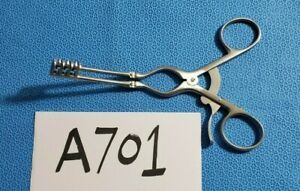 Codman Weitlaner Beckman Retractor 6.5&#034; Sharp 3x4 Hinged Arms