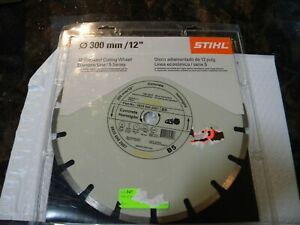 Stihl 12&#034;/300mm Diamond Cutting Blade 08350902007 Concrete Cutting Wheel B5
