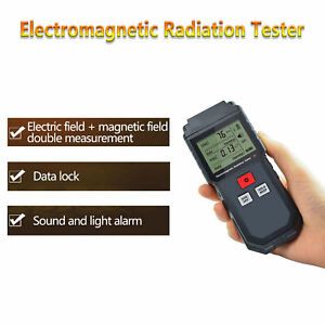 Mini Electromagnetic Radiation Tester EMF Meter Electric Magnetic Field Detector