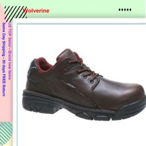 Wolverine Men&#039;s Falcon Oxford Composite Toe PeakAG Work Shoes W02372 - Size 12M