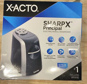 x-acto sharp x principal electric pencil sharener NEW IN BOX