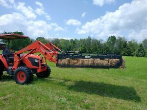 10 bale hay grapple -  slightly used - universal skid steer/tractor attachment