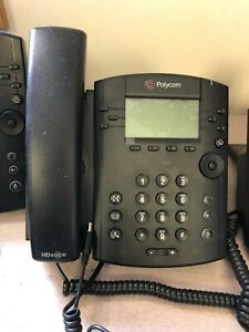 Polycom  2201-43165-001 Business Desktop Phone  handset with Stand/power supply
