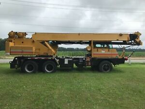 Grove TMS518 Mobile Crane 18 ton with 70’ of main boom and 23’ swing under jib