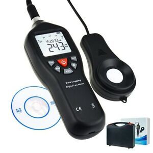 Digital Luxmeter 0-200000lux Auto Ranging Instrument With Data Logging Function