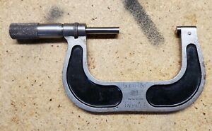 Brown &amp; Sharpe No.63 OD Outside Mic Micrometer 2-3&#034; Vintage Machinist