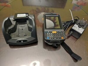 Motorola MC75A0 Hand-Held barcode Scanner W/ charging station, AC and stylus