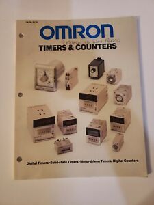 Omron Electronics Inc. Timers and Counters Catalog No. GC T13 dated 10/86 146pgs