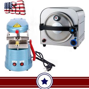 UPS 14L Dental Autoclave Steam Sterilizer / Vacuum Forming Molding Machine Unit