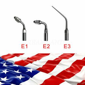 5-20* Dental Ultrasonic Cavitron Scaler Endo Tip E1 E2 E3 F/EMS DH^DW