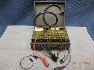 VINTAGE MX 949 A/U I-177 HAM RADIO AMPLIFIER MILITARY TUBE TESTER SOCKET ADAPTER