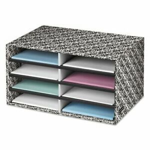 Bankers Box Decorative Eight Compartment Sorter, Letter Size (FEL6171301)