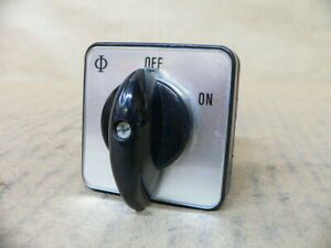 KRAUS &amp; NAIMER D10A, A200 POSITIONAL SELECTOR SWITCH