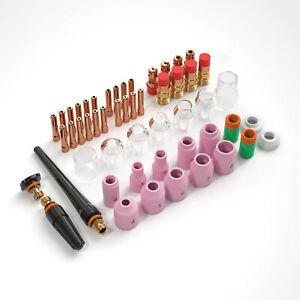 68PCS TIG Welder Torch Accessories Kit For WP-17/18/26 Pyrex Glass Cup ANDELI
