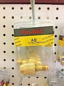 CPS, LOW-LOSS, ANTI-BLOW BACK, MICROSEAL VALVE 1/4&#034; x 1/4&#034; Part# AB