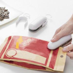 Mini Sealing Machine Food Storage Plastic Chip Bag Heat Sealer Machine Kitche
