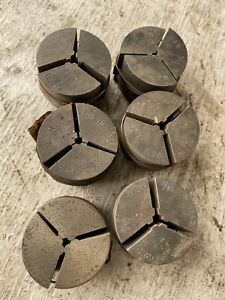 WARNER &amp; SWASEY #3 COLLET PADS HEX 3/16&#034;