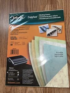 Fellowes Copylux Binding Covers-New In Package