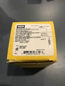 New Hubbell HBL2421 20A 250VAC Twist-Lock Plug 3Ph