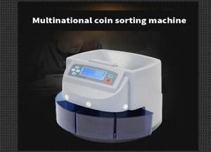 XD9005 Electronic Coin Counter Sorter Automatic Money Counting Machine Digital