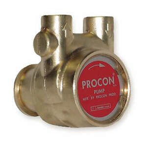 PROCON 114B330F11XX Pump,Rotary Vane,Brass
