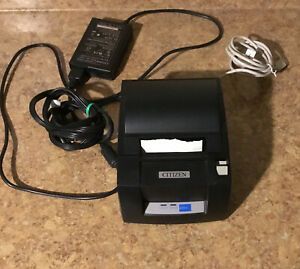 Citizen CT-S310A Thermal POS Receipt Printer USB PORT w/ Power Supply Working