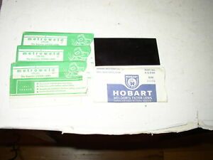 Hobart &amp; Metroweld Welding Helmet Lens Replacement qty-4 NEW FREE SHIPPING
