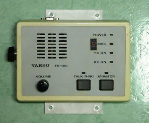 YAESU VERTEX FS-100 DC Local Controller with Line Interface Unit