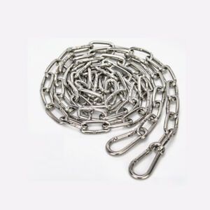 1.2mm-16mm Chain A2 Stainless Steel Chain Long Loop Cable Chain Unwelded Silver