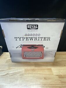 Royal Classic Manual Typewriter - Red (79120Q)