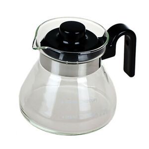300ml Anti-explosion Glass Kettle Home Coffee Carafe Serving Pot Milk Tea Water