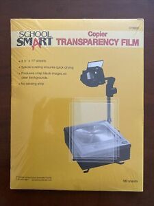 Copier transparency film