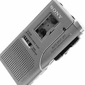 Sony M-530V Handheld Cassette Voice Recorder Batteries Included