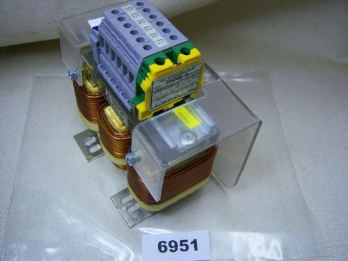 (6951) telemecanique vw3a66503 inductance tri transformer 50/60hz 16amp for sale