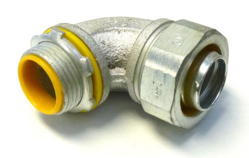 Crouse-hinds 1&#034; liquid tight right angle elbow fitting *new* for sale