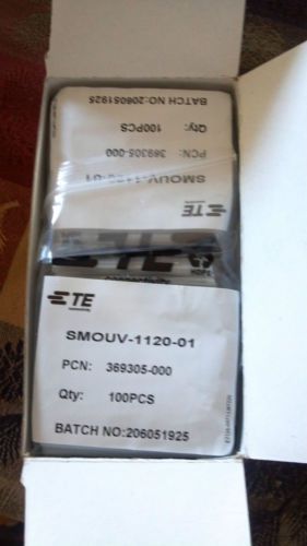 Tyco smouv-1120-01 fiber sleeves 60mm 10 packs of 100 369305-00 for sale