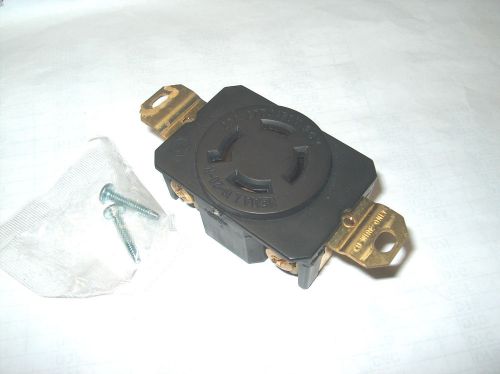 Pass &amp; seymour turnlok  receptacle 20a 3ph 277/480 v nema l19-20-r new for sale