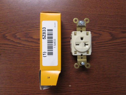 Hubbell hbl5461i 250v 20a receptacle new in box made in usa for sale