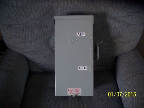 GE HEAVY DUTY DOUBLE THROW SAFETY SWITCH, TC103223R