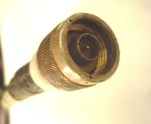 Alpha wire j p/n9-54&#039;-0&#034; rf cable-rg217/u -with connectors (item# 372/1 bin) for sale