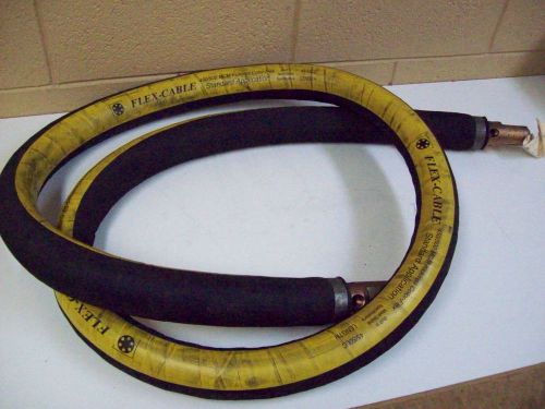 FLEX-CABLE 450/500 MCM WATER COOLED 120&#039;&#039; LONG LEAD - USED - FREE SHIPPING!!!