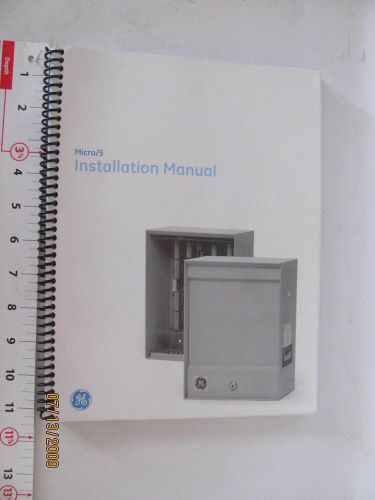 GE Micro/5 Instalation Manual GE Security 2005 46013000D2 160 pages