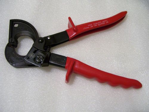 ABOVE AVERAGE Condition KLEIN 63060 RACHETING CABLE CUTTER