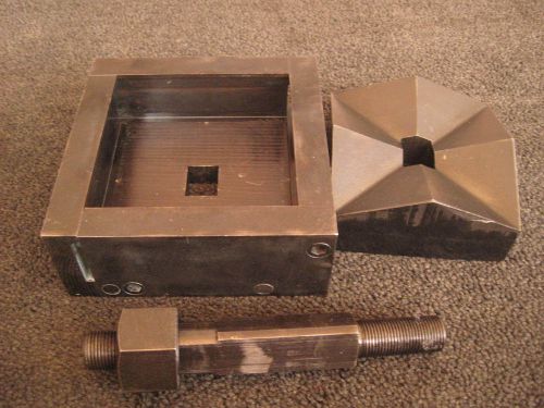 Greenlee square punch/knockout set 4.125&#034; 104.8mm die unit 60177 for sale