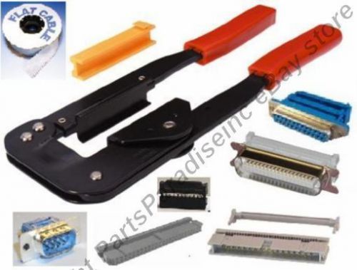 Idc/ids ribbon cable crimper/crimping/crimp hand tool for ide/scsi/fd/centronic for sale