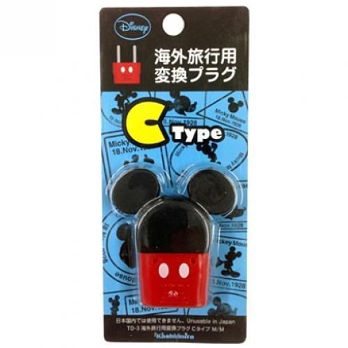 Kashimura td-3 universal conversion plug mickey mouse c to a japan for sale