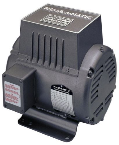 Phase-a-matic r-5 rotary phase converter 5 hp - new for sale