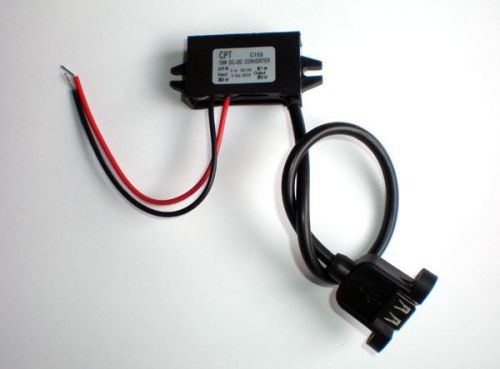 Dc/dc step-down converter in 12v out 5v 3a with usb for sale