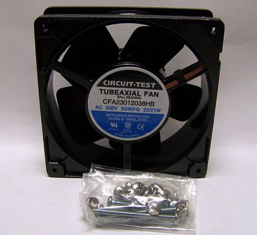 New circuit-test tubeaxial bearing fan 230vac/21w rohs for sale
